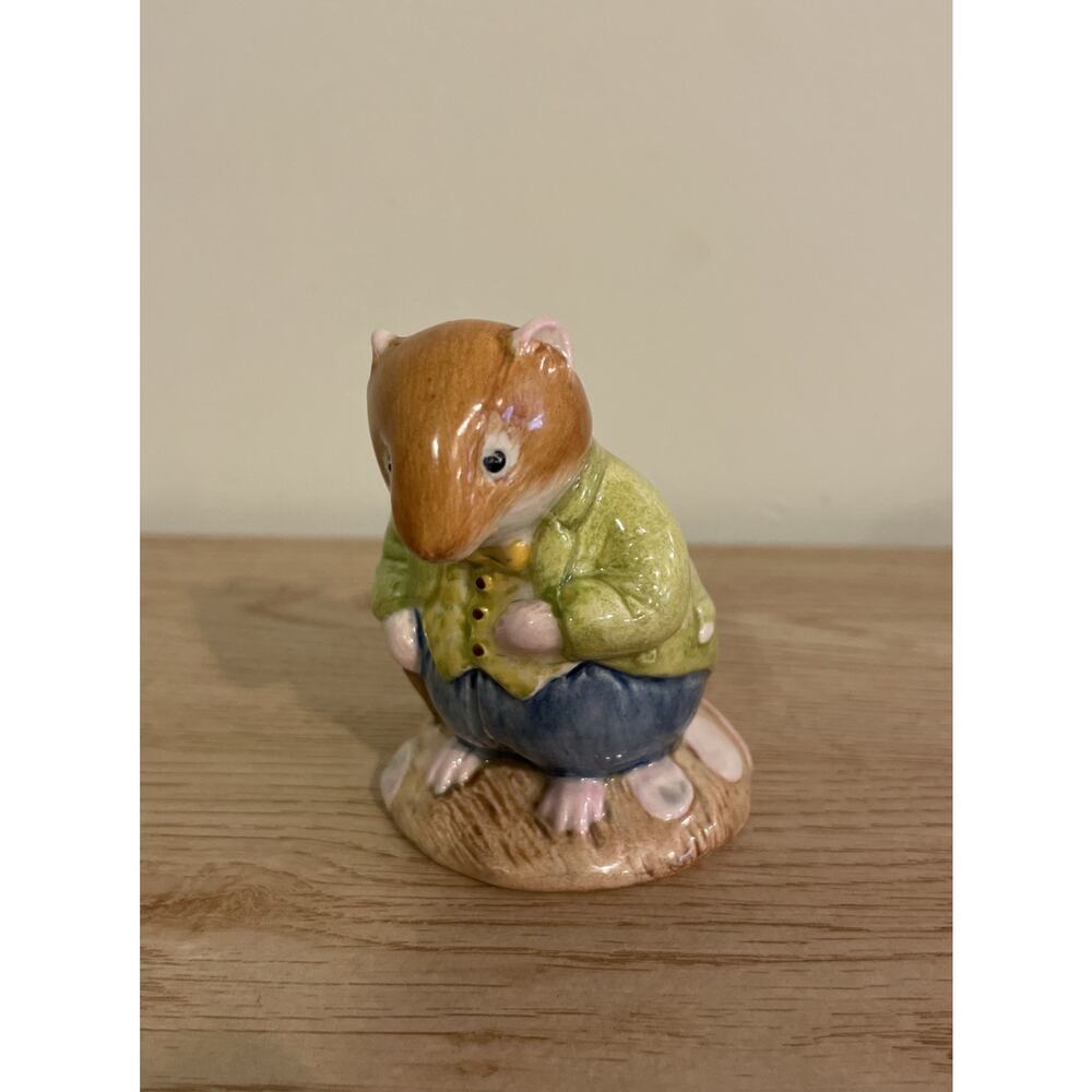 VTG 1985 Collectible 3” Royal Doulton England “Old Vole” Figurine DBH13